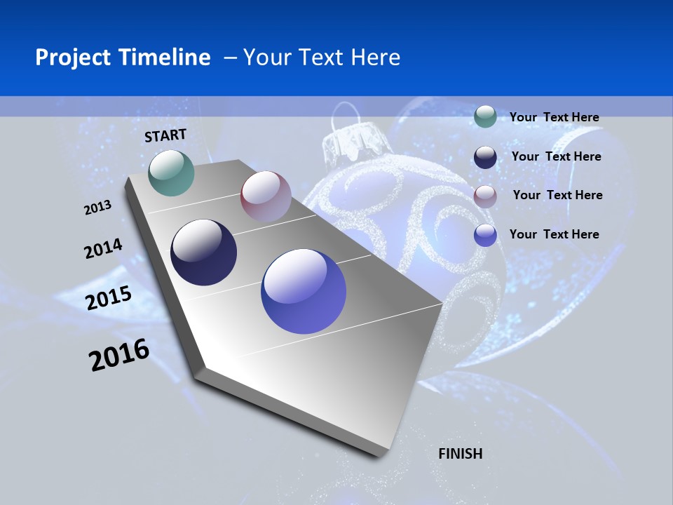 Copy Closeup Ball PowerPoint Template