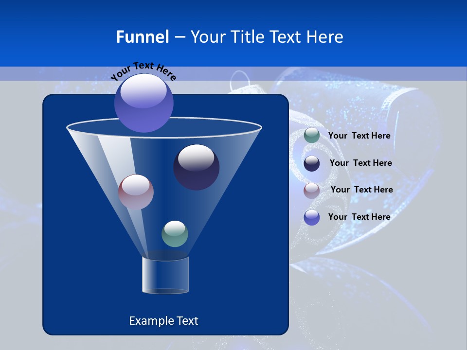 Copy Closeup Ball PowerPoint Template