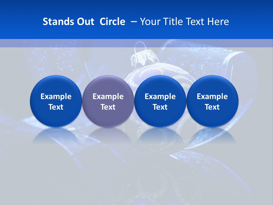 Copy Closeup Ball PowerPoint Template