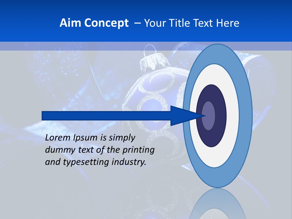 Copy Closeup Ball PowerPoint Template