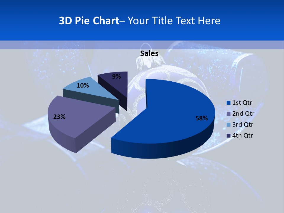 Copy Closeup Ball PowerPoint Template
