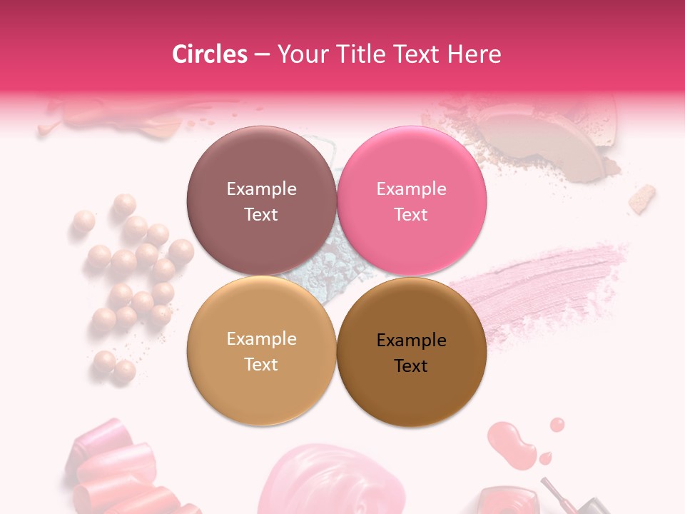 Make Up Products PowerPoint Template