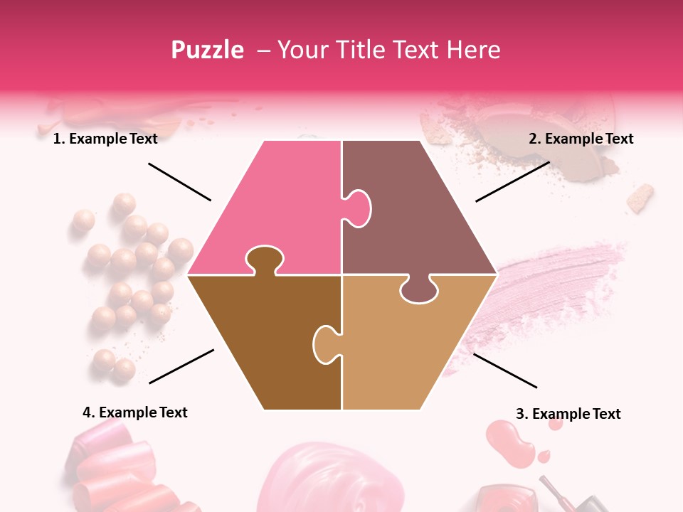 Make Up Products PowerPoint Template