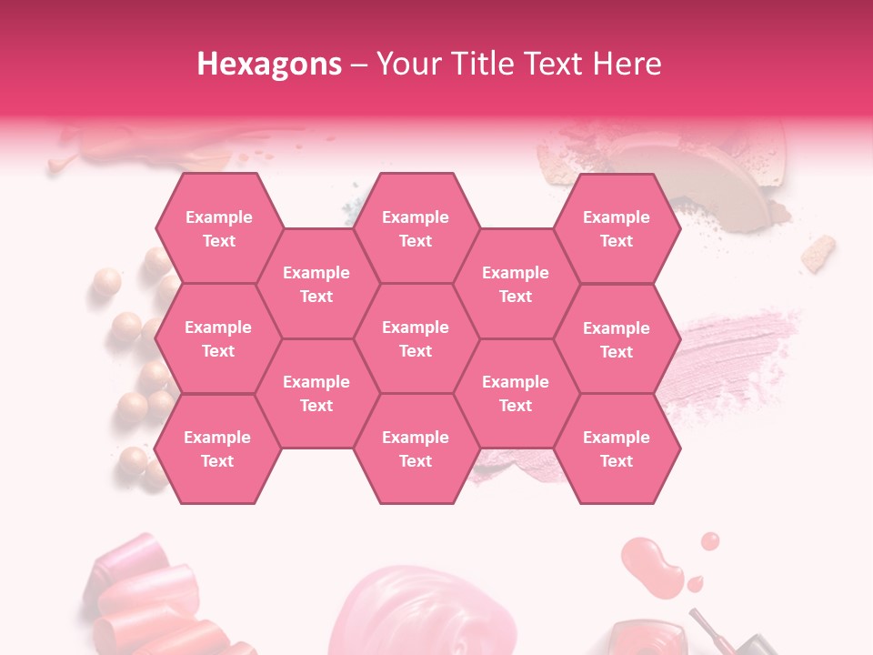 Make Up Products PowerPoint Template