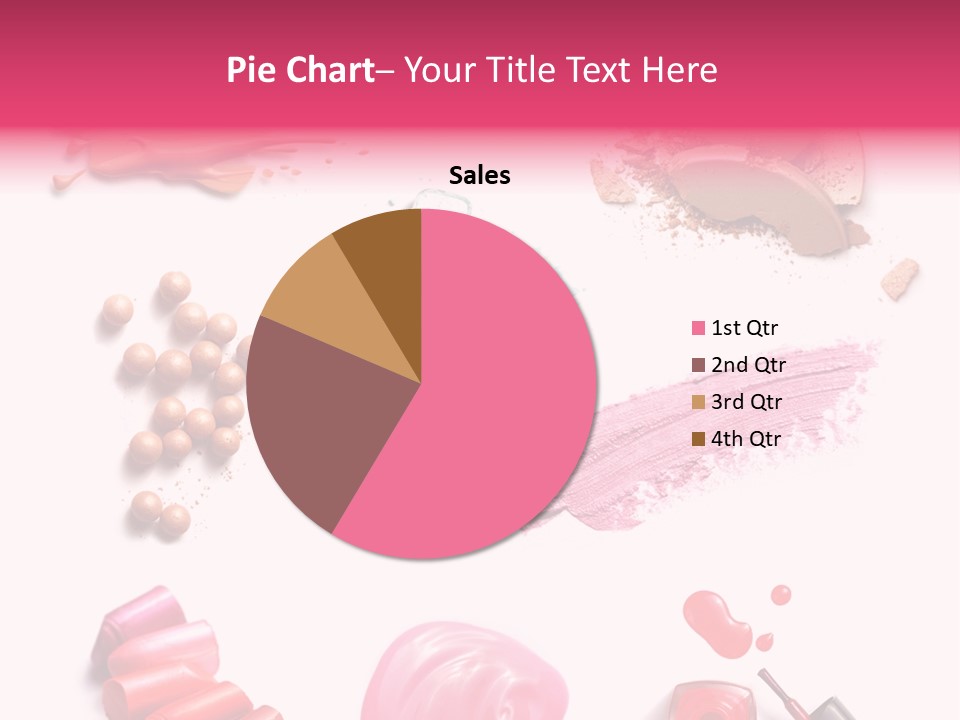 Make Up Products PowerPoint Template