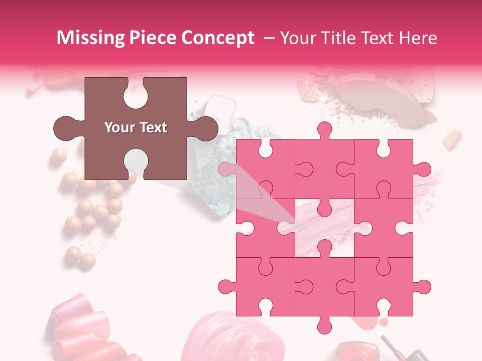 Make Up Products PowerPoint Template