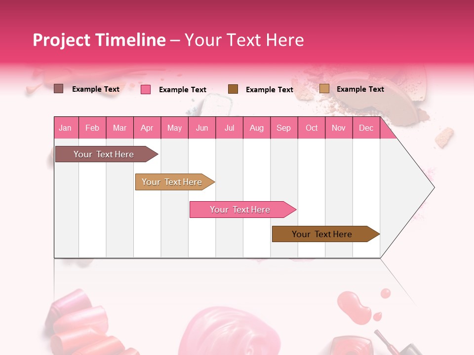 Make Up Products PowerPoint Template