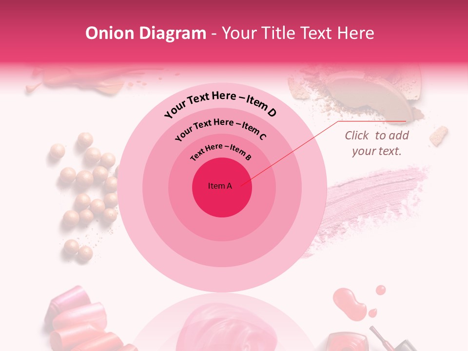 Make Up Products PowerPoint Template