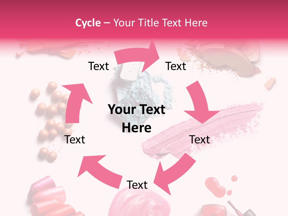 Make Up Products PowerPoint Template