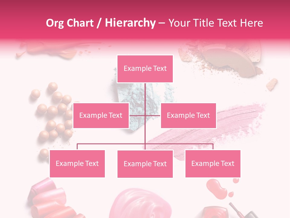 Make Up Products PowerPoint Template