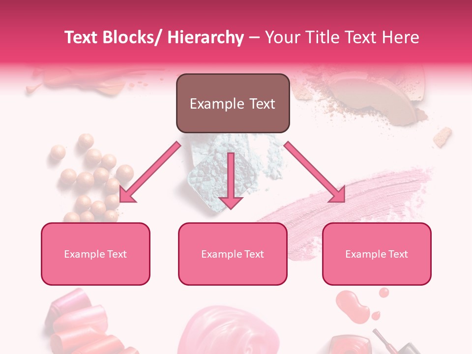 Make Up Products PowerPoint Template