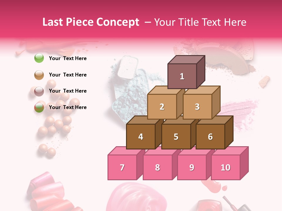 Make Up Products PowerPoint Template