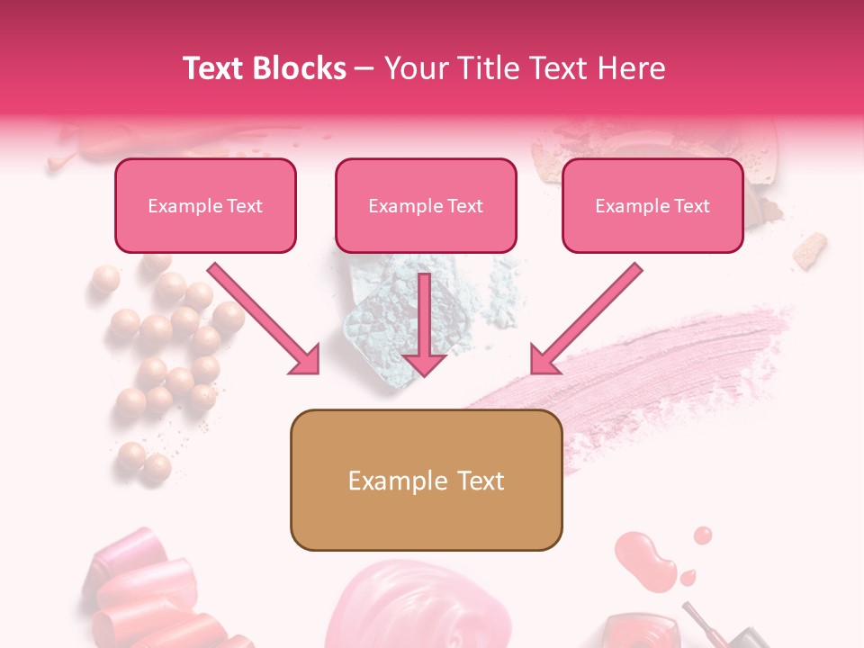 Make Up Products PowerPoint Template