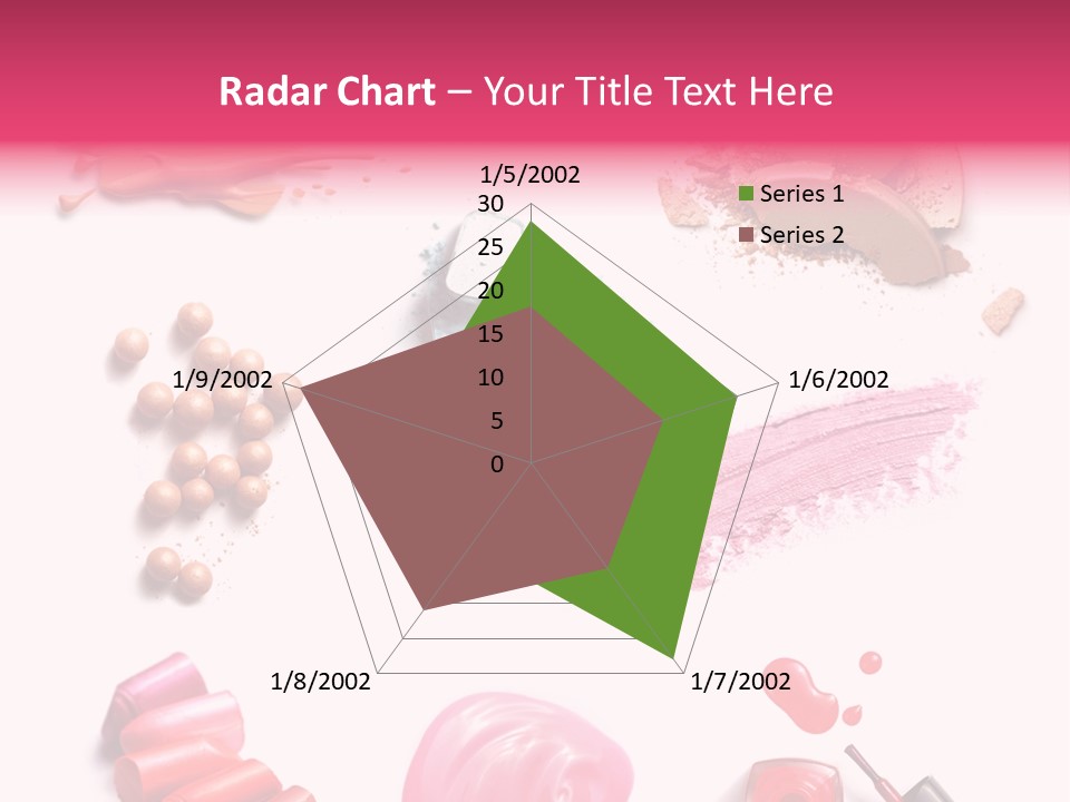 Make Up Products PowerPoint Template