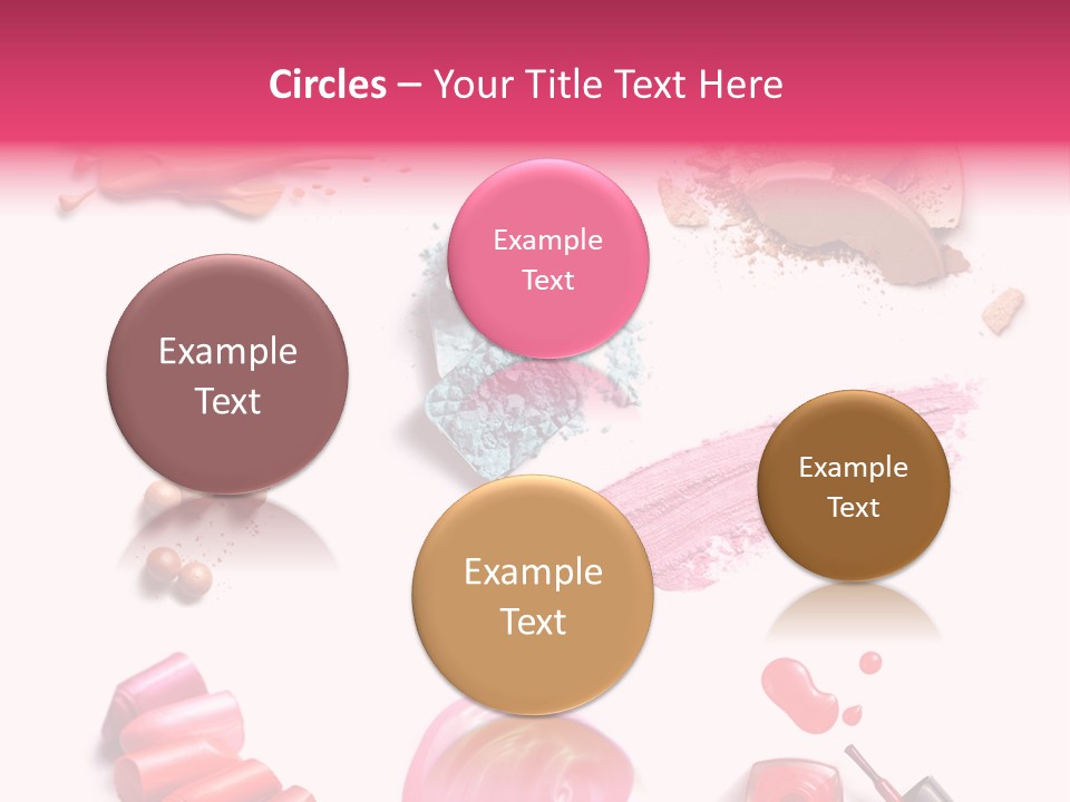 Make Up Products PowerPoint Template