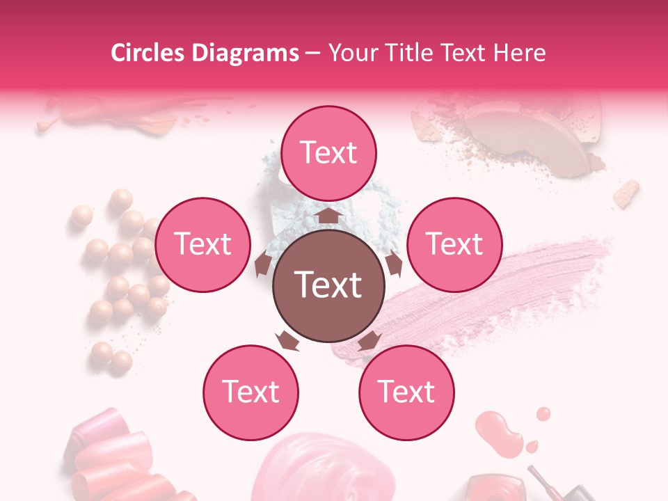 Make Up Products PowerPoint Template