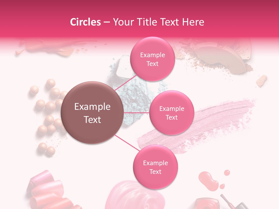 Make Up Products PowerPoint Template