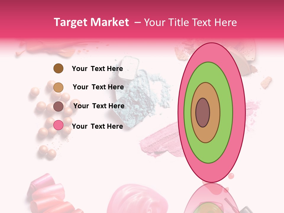 Make Up Products PowerPoint Template