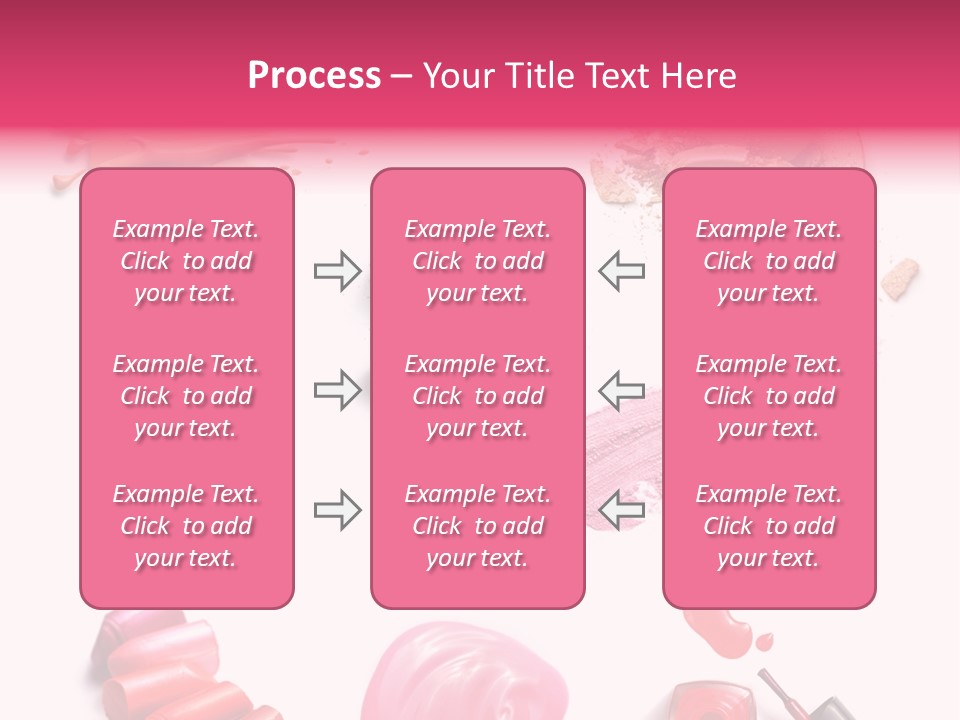 Make Up Products PowerPoint Template