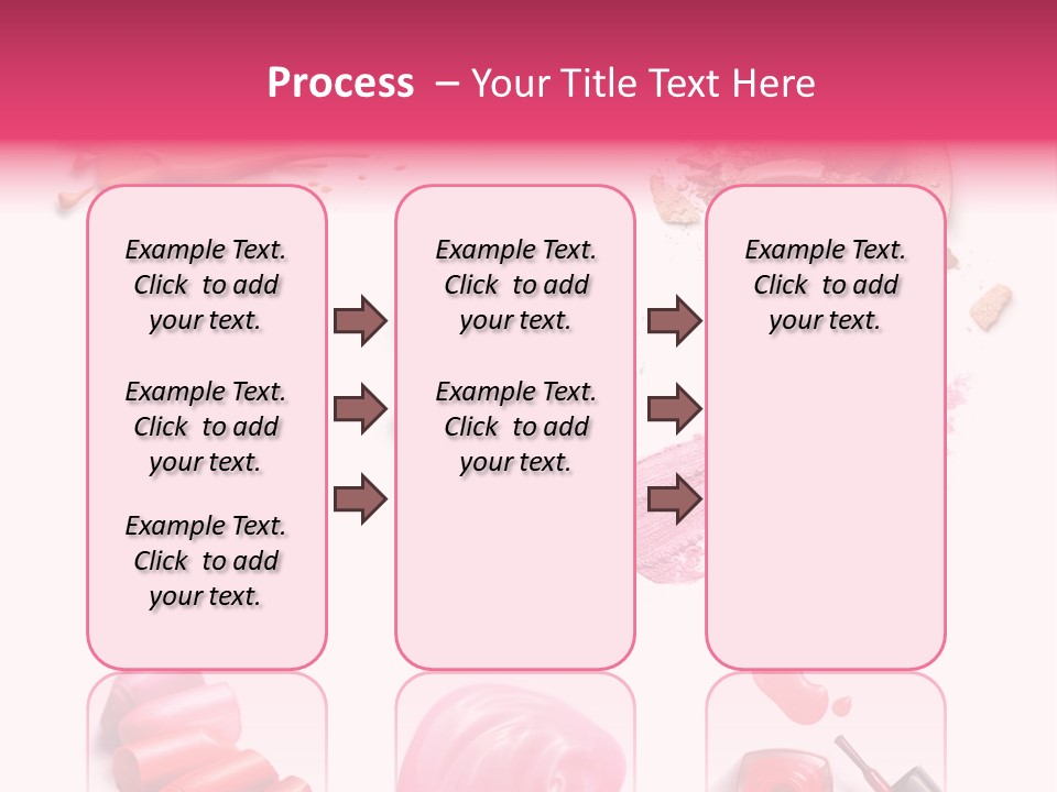 Make Up Products PowerPoint Template