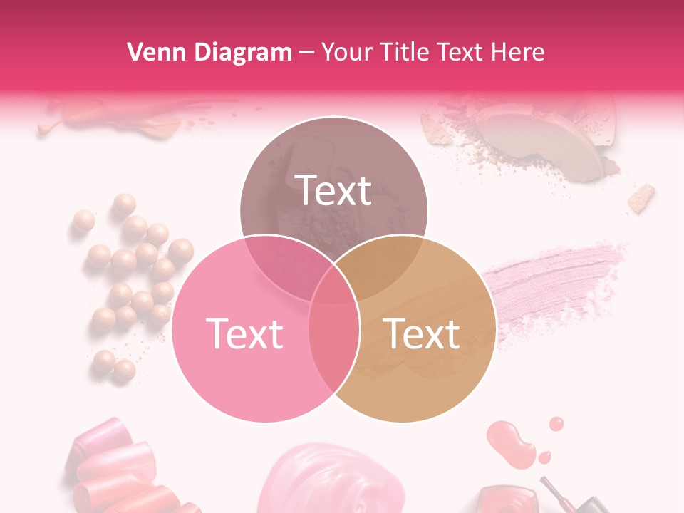 Make Up Products PowerPoint Template