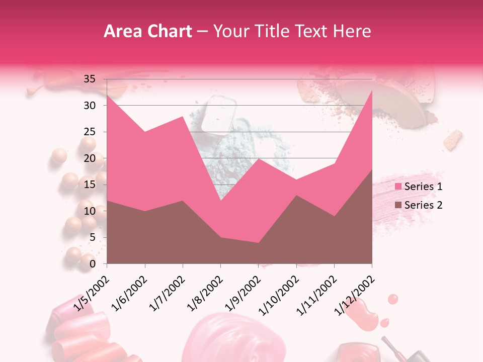 Make Up Products PowerPoint Template