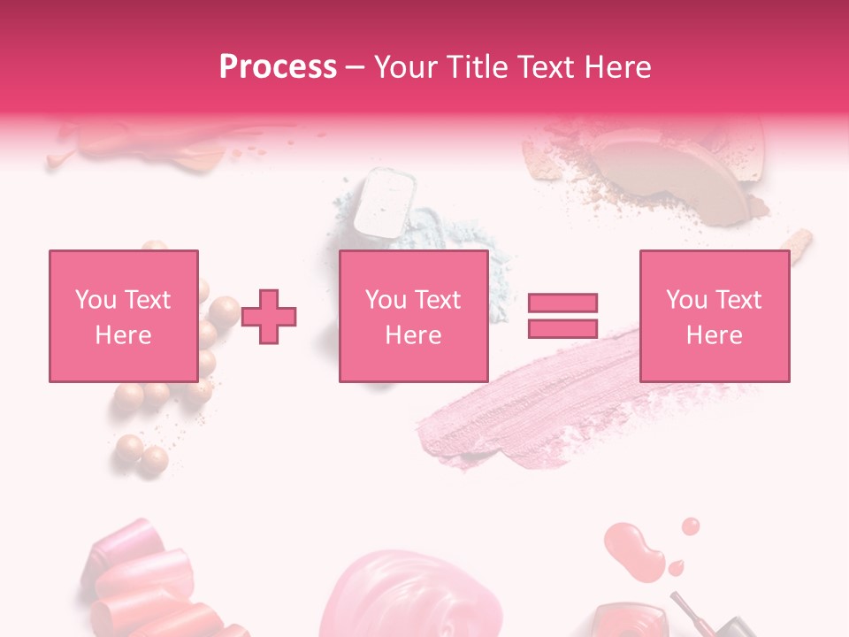 Make Up Products PowerPoint Template