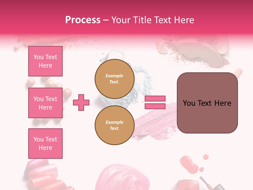 Make Up Products PowerPoint Template
