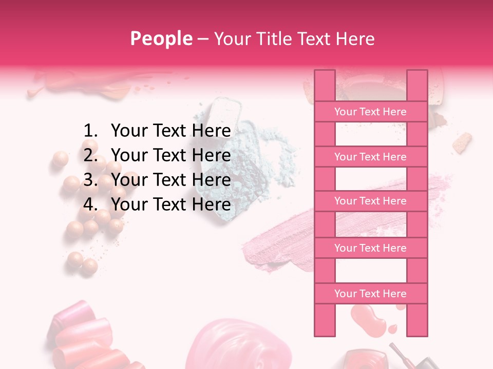 Make Up Products PowerPoint Template