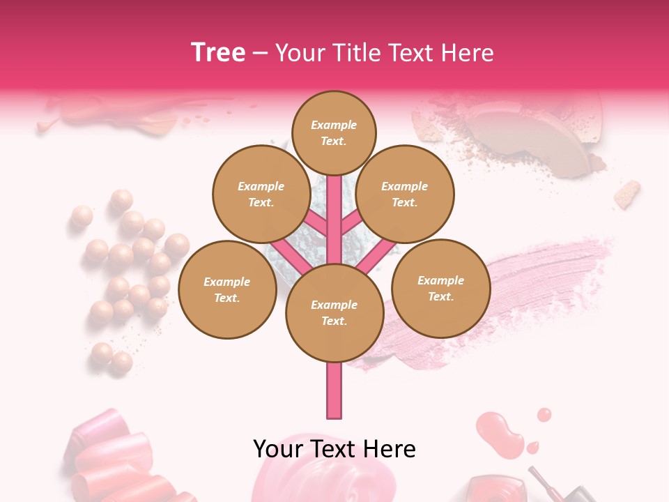 Make Up Products PowerPoint Template