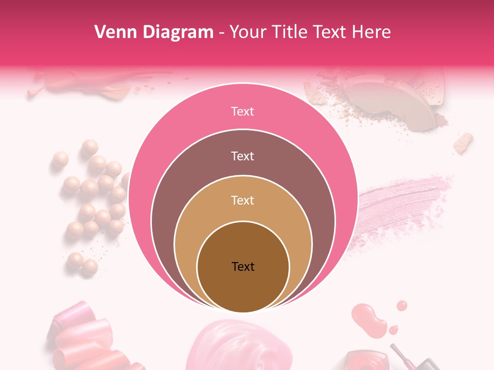 Make Up Products PowerPoint Template