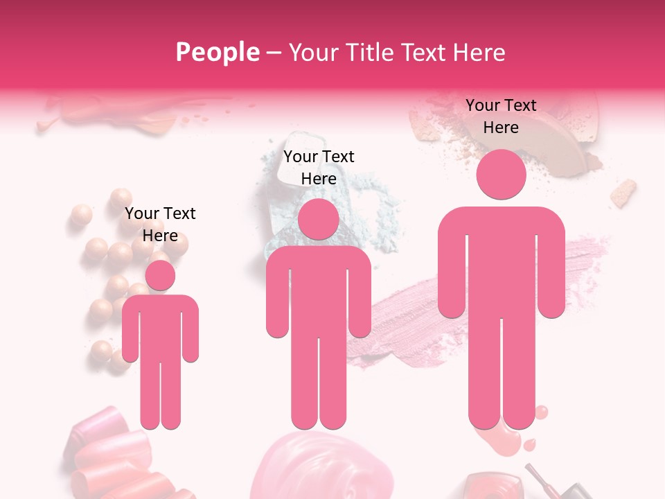 Make Up Products PowerPoint Template