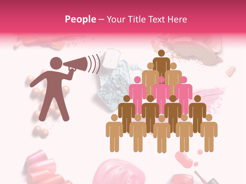 Make Up Products PowerPoint Template