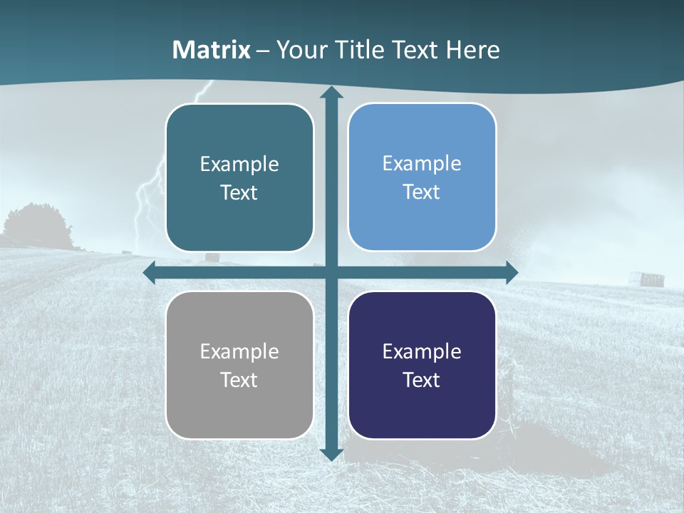 Cool Hills Harvest PowerPoint Template