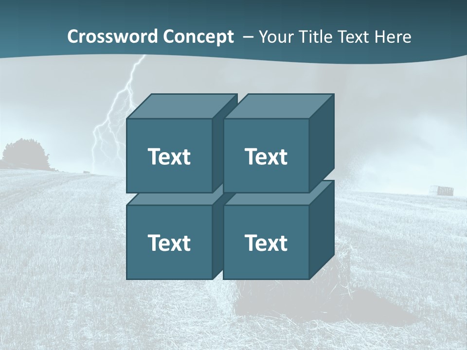 Cool Hills Harvest PowerPoint Template