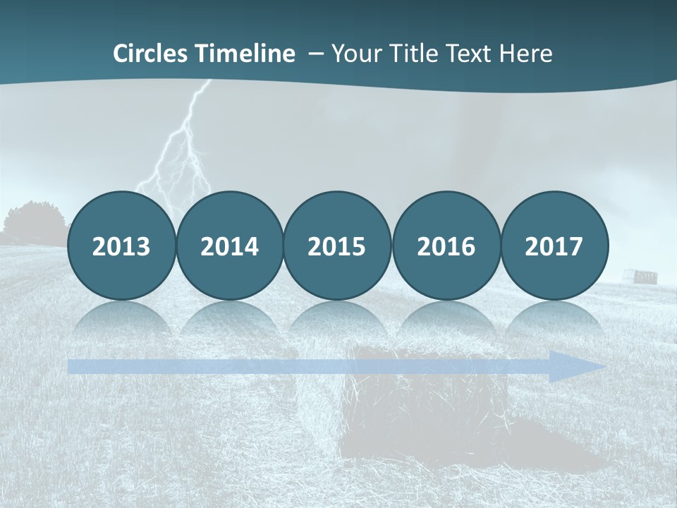 Cool Hills Harvest PowerPoint Template