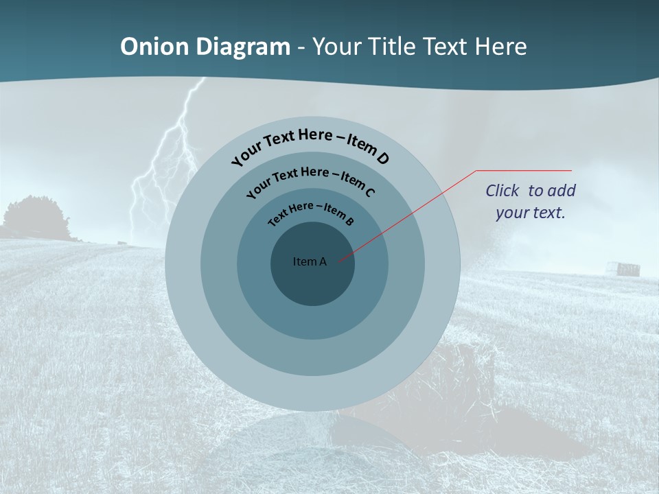 Cool Hills Harvest PowerPoint Template