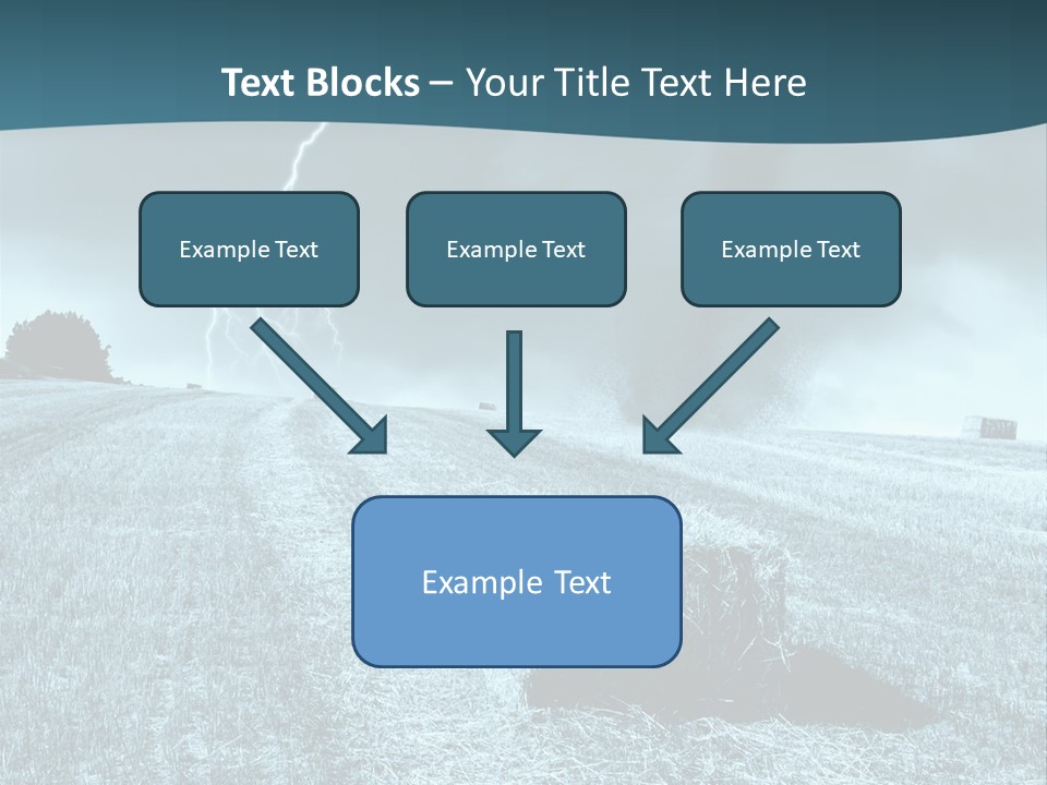 Cool Hills Harvest PowerPoint Template