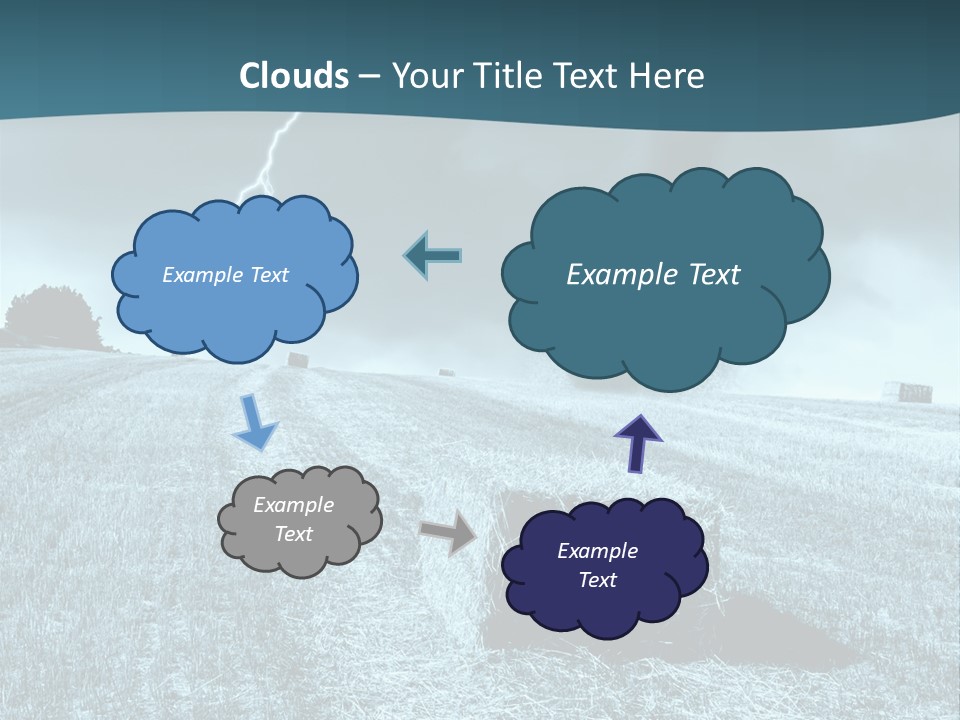Cool Hills Harvest PowerPoint Template