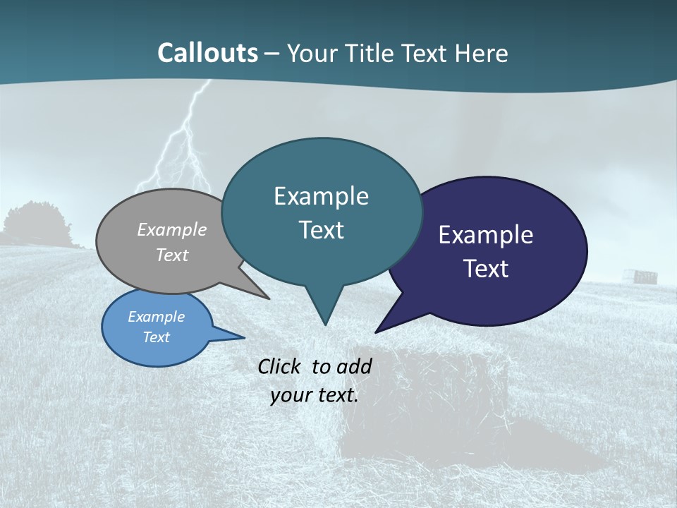Cool Hills Harvest PowerPoint Template