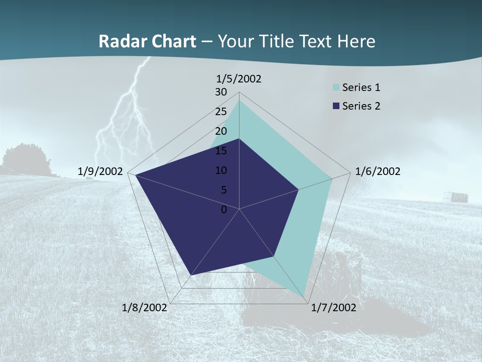 Cool Hills Harvest PowerPoint Template