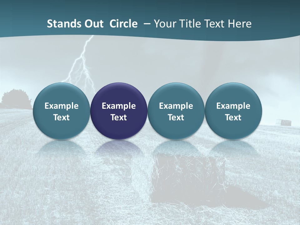 Cool Hills Harvest PowerPoint Template