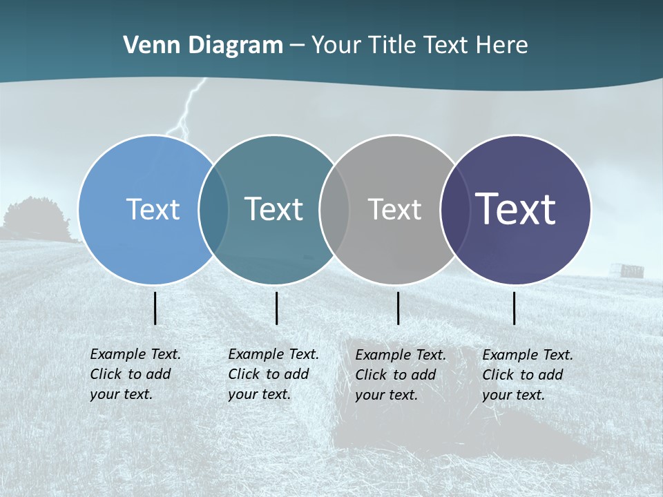 Cool Hills Harvest PowerPoint Template