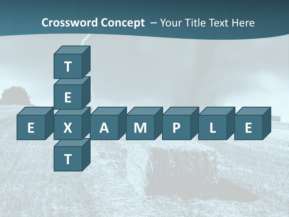 Cool Hills Harvest PowerPoint Template