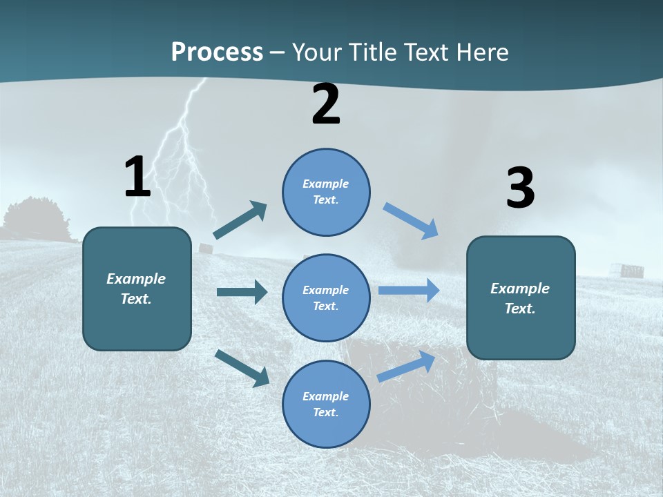 Cool Hills Harvest PowerPoint Template