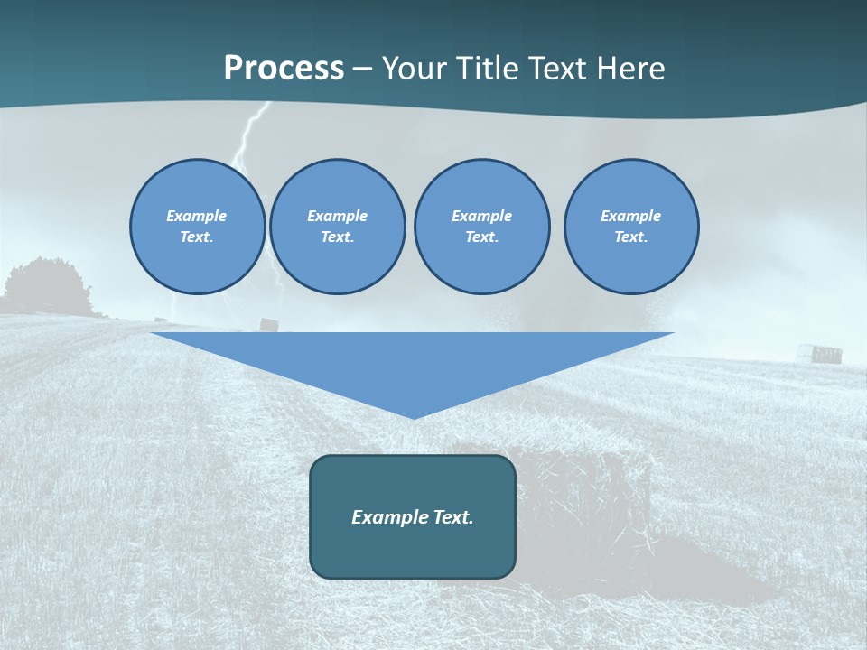 Cool Hills Harvest PowerPoint Template