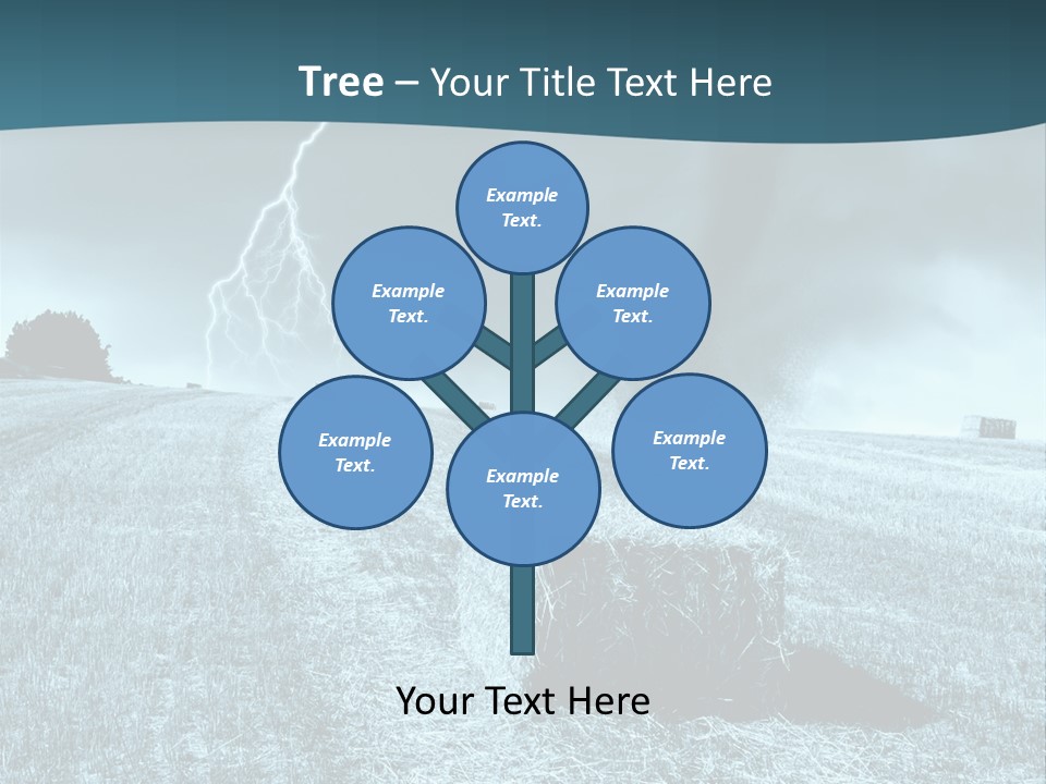 Cool Hills Harvest PowerPoint Template
