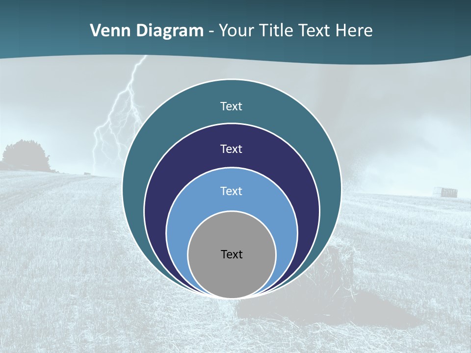 Cool Hills Harvest PowerPoint Template