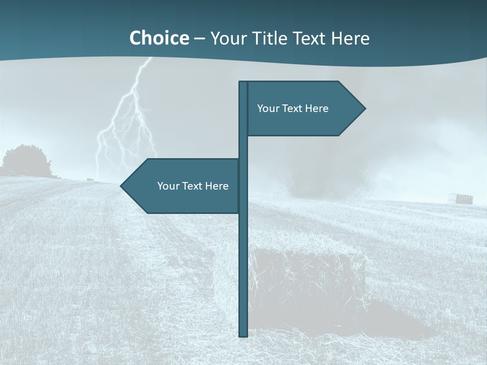 Cool Hills Harvest PowerPoint Template