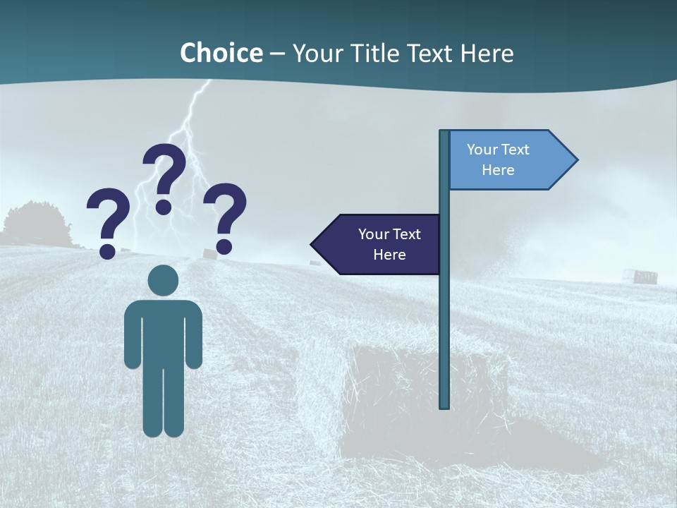 Cool Hills Harvest PowerPoint Template